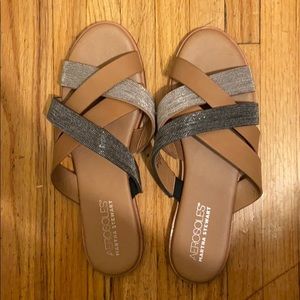 Aerosoles Pilot Genuine Leather Slides